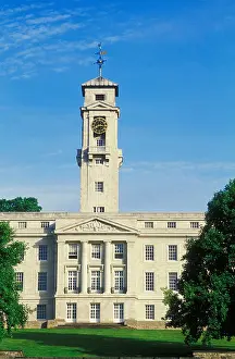 Nottingham Prints: Front facade Trent Building at the University of Nottingham Nottinghamshire England GB UK EU Europe
