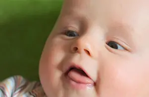 Toddlers Prints: Face of a Baby