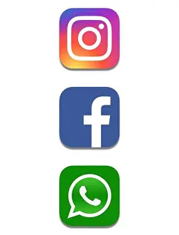 Whatsapp Prints: Facebook Instagram Whatsapp logo