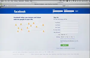 Communicating Prints: Facebook website login