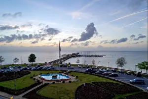 Gulf Coast Prints: The Fairhope, Alabama Municipal Pier at sunset