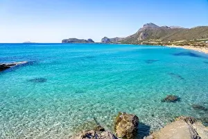 Worth Seeing Prints: Falasarna Beach, Kissamos, Crete, Greece