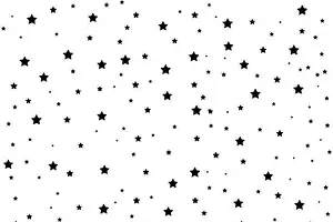Falling star. Cloud of stars isolated on transparent background. Vector illustration