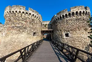 Sky Travel Prints: Famous fortress Kalemegdan in Belgrade