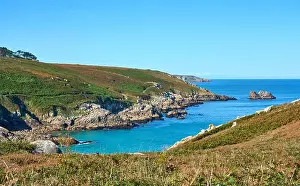 Pointe Prints: Famous Lighthouse at Pointe de Millier, Cap Sizoun, Brittany, France