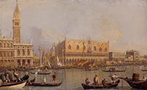 Canals Prints: A famous painting by Canaletto