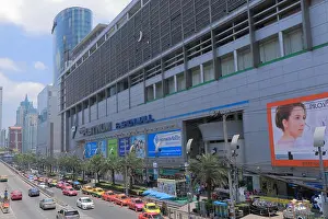 Shopping Mall Prints: Famous Platinum shopping mall in Bangkok Thailand