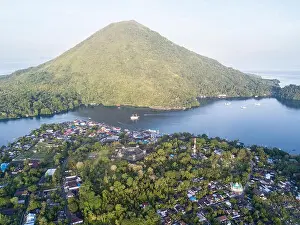 Ring Of Fire Prints: The famous and remote Banda Islands are home to amazing reefs in the Banda Sea