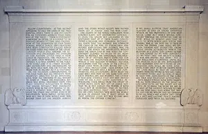 Columbia Prints: Famous Second Inaugural Address