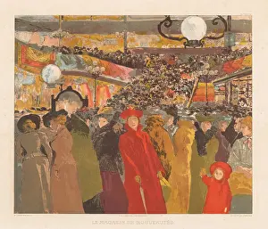 1902 Prints: The Fancy Goods Store, 1902. Alexandre Lunois (French)