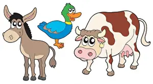 Cows Prints: Farm animals collection 3