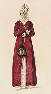Eras of Dressing Collection: Fashion Plate (Promenade Dress), 1816
