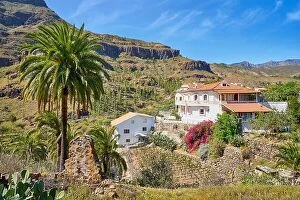 Images Dated 13th March 2017: Fataga, Gran Canaria, Spain