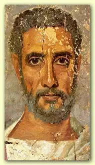 The Fayum-57 is an ancient Egyptian portrait from the Fayum region