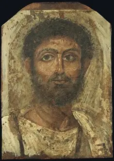 Fayum mummy portrait, male (circa 2nd century), Christie's