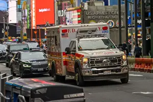 Times Square Prints: FDNY EMS Ford F-550 Ambulance, 2362