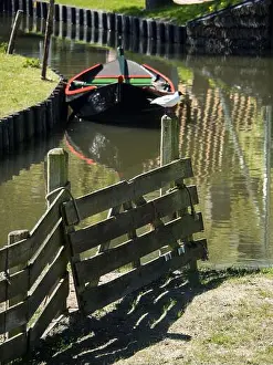 Windmill Prints: fence and boat