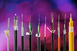 Connectivity Prints: Fiber optical cable collection
