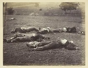 1863 Prints: Field Where General Reynolds Fell, Gettysburg by Timothy O'Sullivan July 1863