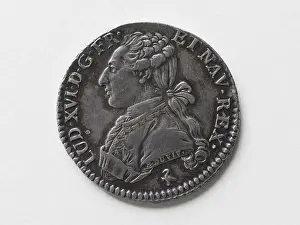 Revolutionary Prints: Fifth shield of silver laurels of Louis XVI in 1789 Benjamin Duvivier (1730-1819)