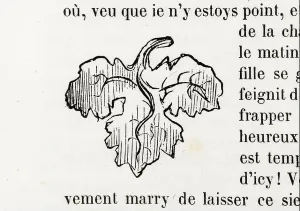 Generale Prints: ? [FIG leaf]. Illustration for Honoré de Balzac