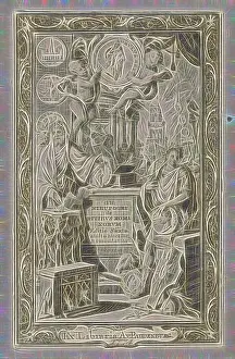 1774 Prints: Figures from Roman antiquity Title page for Willem Hendrik Nieupoort