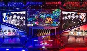 Esports Prints: FILE--Chinese players of the online game