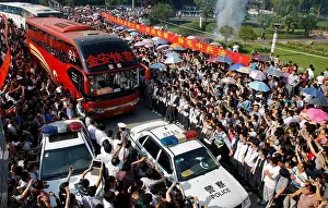 Anhui Prints: FILE--Local Chinese residents