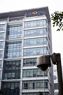 Google Prints: FILE--View of the office building of Google China in Beijing