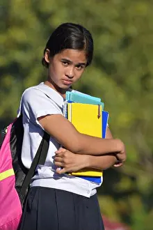 Varsity Prints: A Filipina School Girl And Confusion