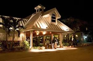 Elderly Prints: Fine dining at Fathoms Island Grill. Indian Shores Florida USA