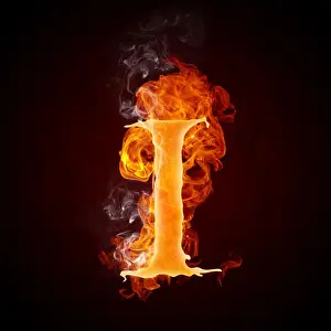 Ignite Prints: Fire Letters A-Z