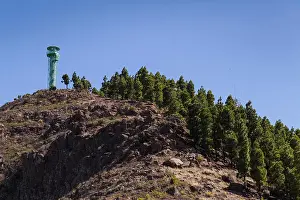 Spotting Prints: Firewatch tower on the Cumbre de Bolico in Tenerife, Canary Islands, Spain