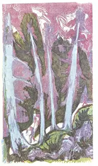 Firs Prints: Firs by Ernst Ludwig Kirchner