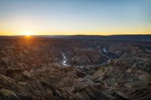 Namib Prints: Fish River Canyon in Southern Namibia taken in January 2018