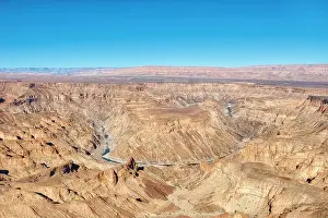 Namib Prints: Fish River Canyon in Southern Namibia taken in January 2018