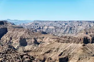 Namib Prints: Fish River Canyon in Southern Namibia taken in January 2018