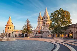 Fishermans Bastion Prints: Fisherman's Bastion, Budapest
