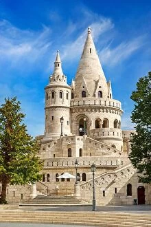 Images Dated 28th August 2017: Fishermen Bastion, Budapest, Hungary
