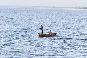 Catching Prints: Fishermen on a boat