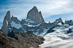 Patagonia Prints: Fitz Roy mountain and Laguna de los Tres, Patagonia, Argentina