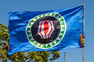 Fertile Prints: Flag of Bougainville, Papua New Guinea