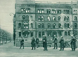 Rebellion Prints: Flame throwers at the ready, Spartacist revolt, Berlin 1919