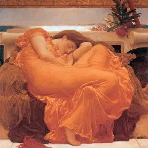 Flaming Prints: Flaming June by Frederic Leighton