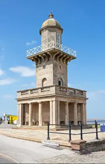 Inglaterra Prints: Fleetwood Lower Lighthouse, The Esplanade, Fleetwood, Lancashire, England, United Kingdom
