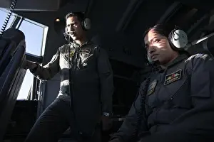 Bilateral Prints: Flight Lieutenant Araf Billah, left