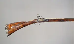 Inlay Prints: Flintlock Gun dated 1735 Louis Jaley French Known primarily as a producer of military weapons