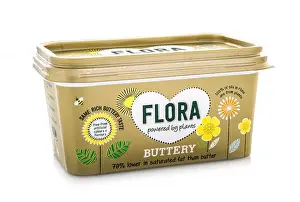 Powered Prints: Flora Buttery Powered By Plants on a white background