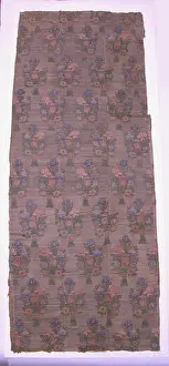 Tied Prints: Floral Textile Fragment, early 17th century