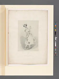 Ballerina Prints: Flore A. E. C[halon], R. J. L[ane] Taglioni in Didelot's ballet Flore et Zéphire